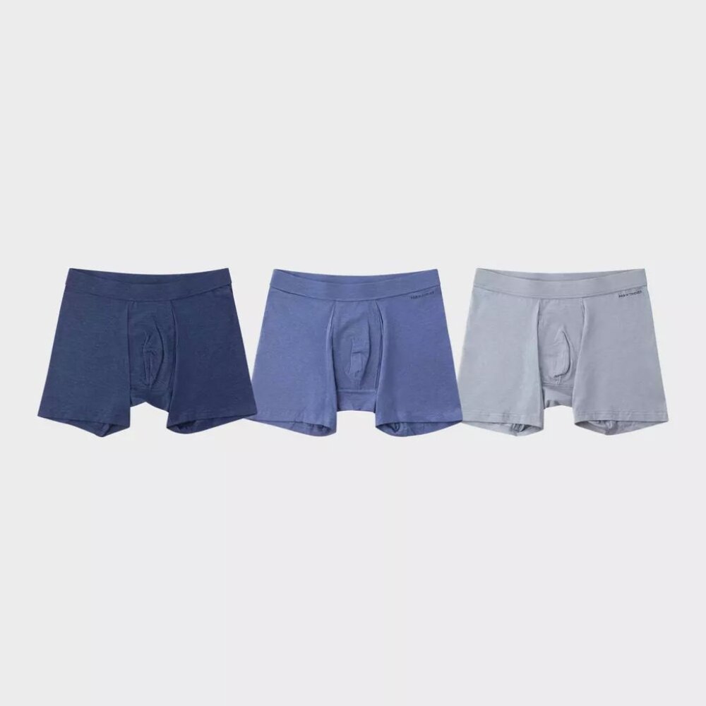 Pair of Thieves Men's Quick Dry Cotton Boxer Briefs 3pk